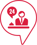 24/7 Reception Desk 24/7 Reception Desk